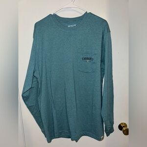 Carhartt Blue Long Sleeve Tee